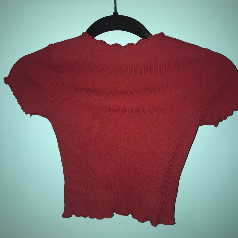 Ribbed t shirt